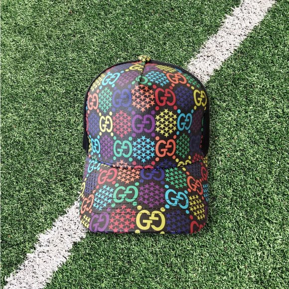 Gucci Multicolor GG Trucker Cap - Picture 1 of 8